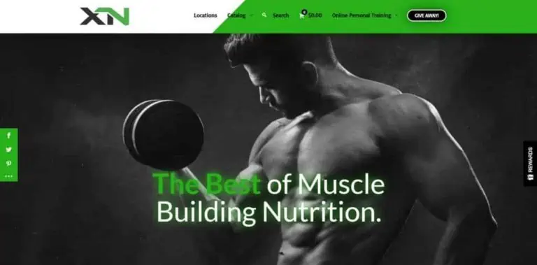 Xclusive Nutritions eCommerce website