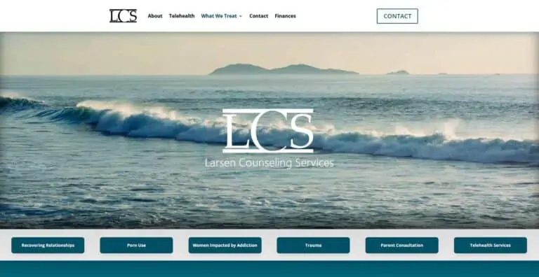 Larsen Counseling Services - Counseling Web Design