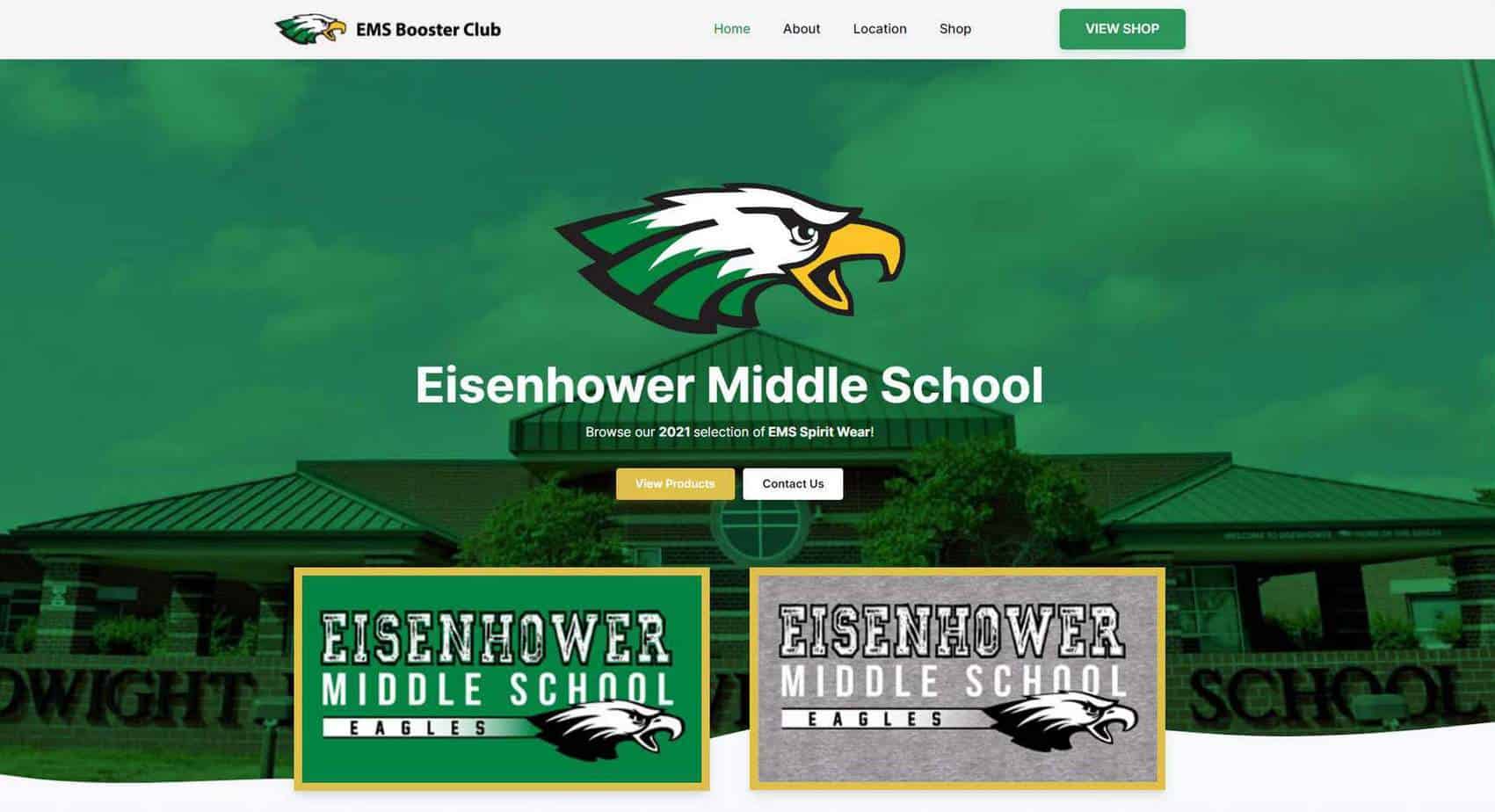 EMS Booster Club's New Website
