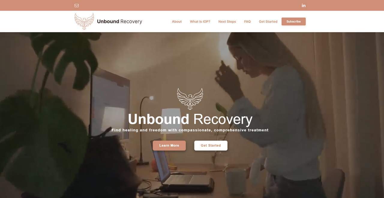 Unbound Recovery's New Website