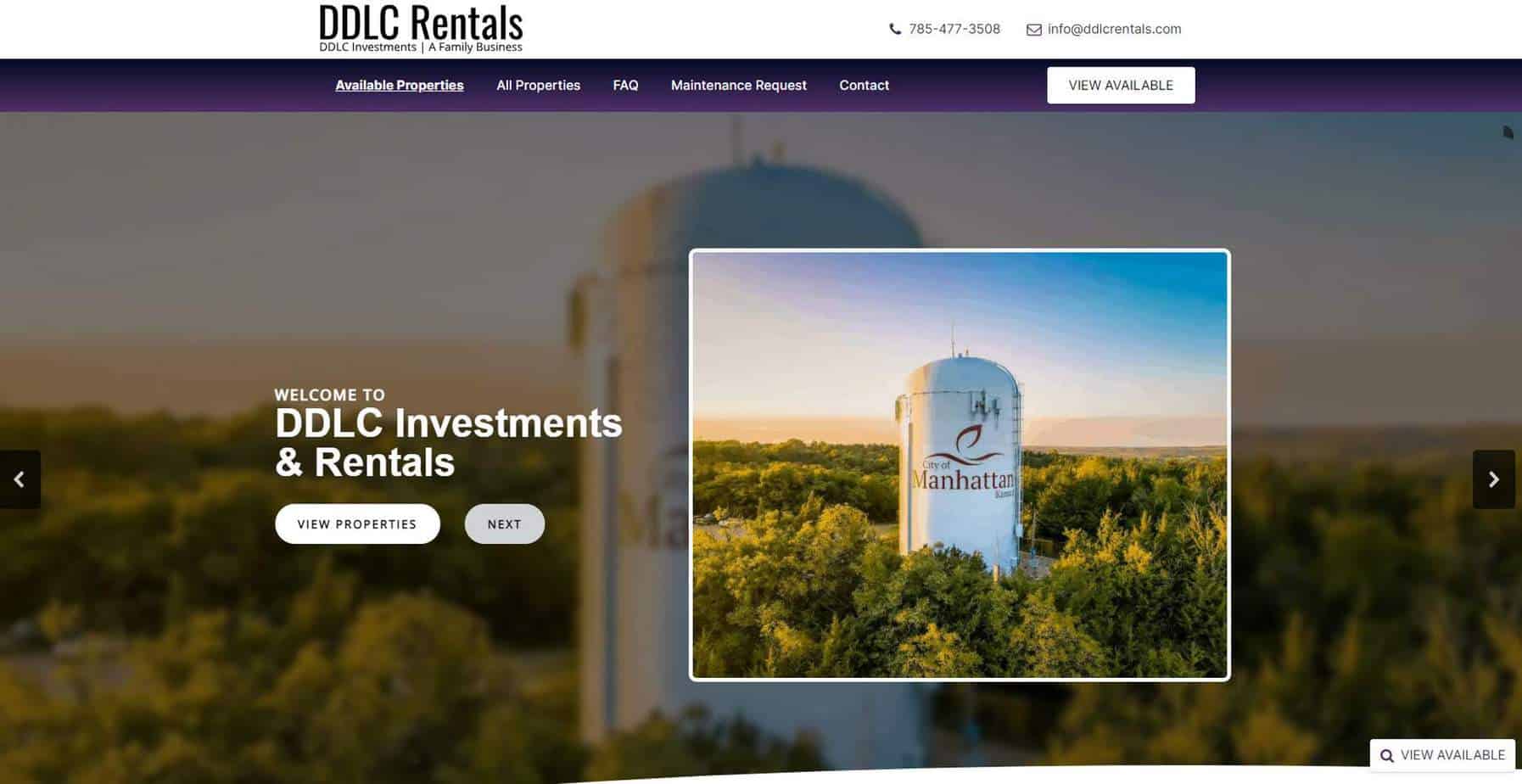 DDLC Investment's New Website