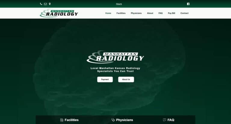 Manhattan Radiology - Web Design Portfolio