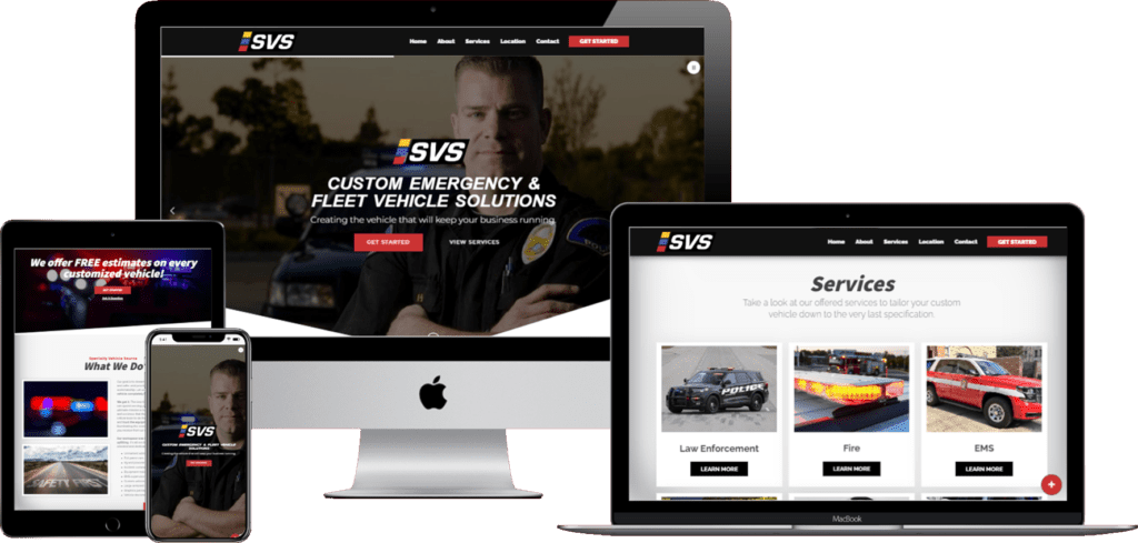 Sss police website design.